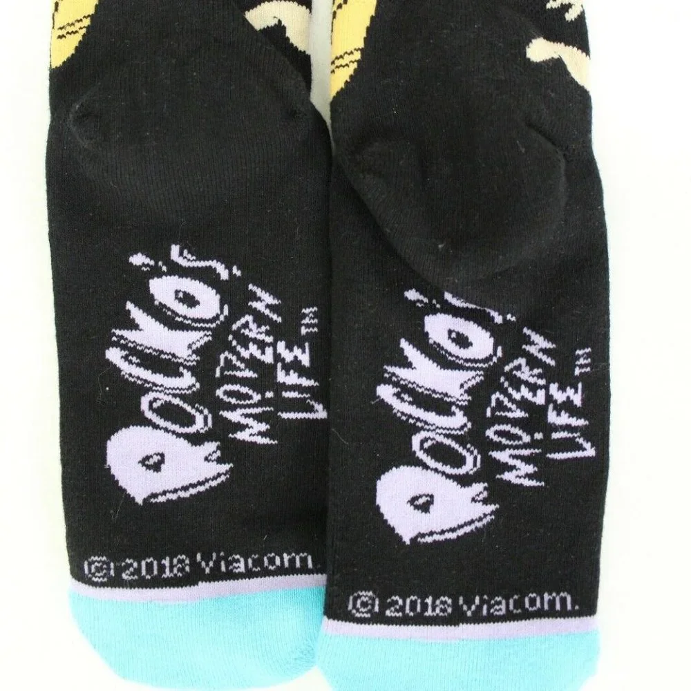 Odd Sox Nickelodeon Rocko's Modern Life Novelty Knits Crew Socks